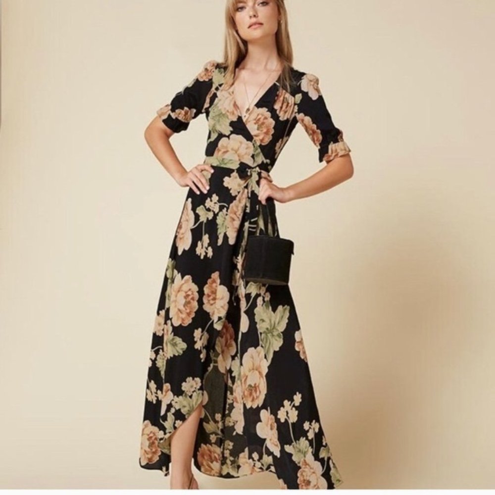 Reformation Winslow Dress in Chateaux